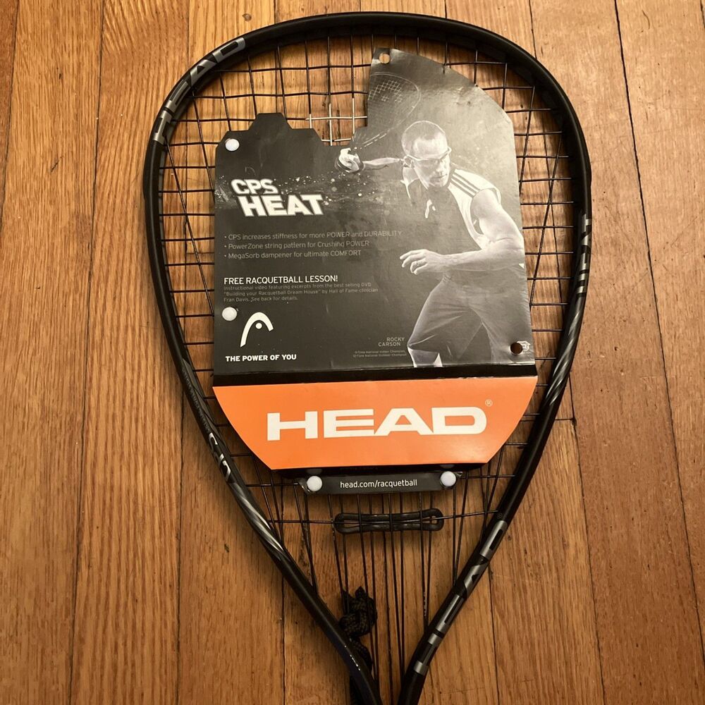Head CPS Heat PowerZone String Racquetball Racquet NEW - Picture 2 of 8